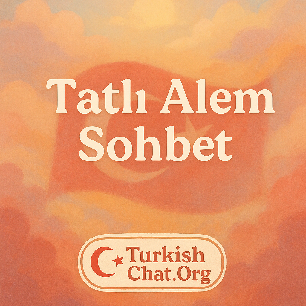 Tatlı Alem Sohbet Odaları – TatLıAlem.Com & TurkishChat.Org